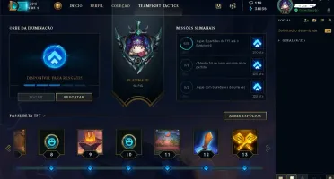Conta LOL - DIAMANTE III
