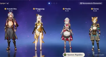 Time Geo Itto+Gorou+Ninnguang+Noelle