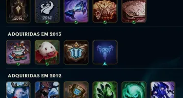CONTA LEAGUE OF LEGENDS RARA