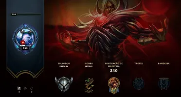 CONTA LEAGUE OF LEGENDS RARA