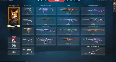 Conta Valorant Diamante Com Muitas Skins