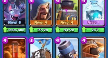 Conta de Clash Royale nvl 10 arena 12 com cartas tops