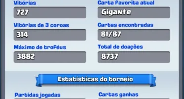 Conta de Clash Royale nvl 10 arena 12 com cartas tops
