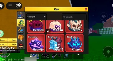 Conta de blox fruits