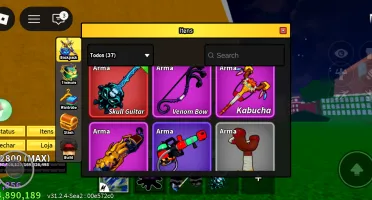 Conta de blox fruits