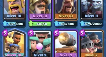 CONTA CLASH ROYALE NV 11 MESTRE 1 TODAS AS CARTAS