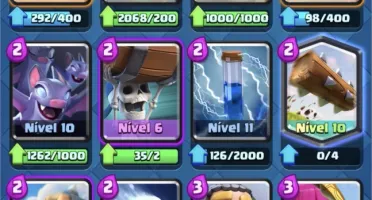 CONTA CLASH ROYALE NV 11 MESTRE 1 TODAS AS CARTAS