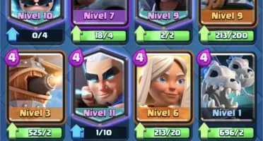 CONTA CLASH ROYALE NV 11 MESTRE 1 TODAS AS CARTAS