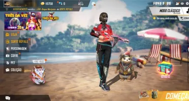 Conta Free Fire TOP! Com angelical