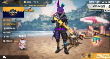 Conta Free Fire TOP! Com angelical