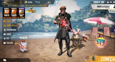 Conta Free Fire TOP! Com angelical