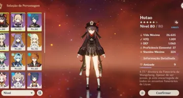 Genshin Impact | AR48 Hutao + Eula + Childe + Keqing + Amos