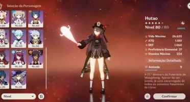 Genshin Impact | AR48 Hutao + Eula + Childe + Keqing + Amos