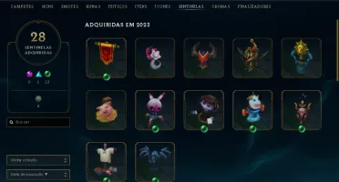 Vendendo Conta LoL - 3 Ultimates, total de 192 skins, todos