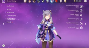 AR 57 com Kazuha C2, Ganyu, Venti e mais!