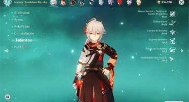 AR 57 com Kazuha C2, Ganyu, Venti e mais!