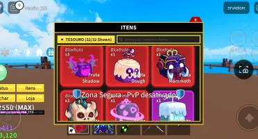 Conta Blox Fruits com Darkblade
