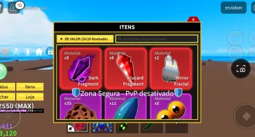 Conta Blox Fruits com Darkblade