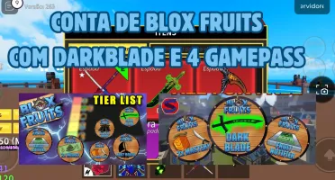 Conta Blox Fruits com Darkblade
