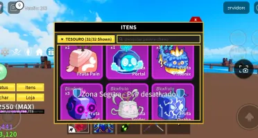 Conta Blox Fruits com Darkblade