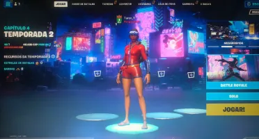 Fortinite (Conta Rara, Com Skins Do Passe 5,7 E 8
