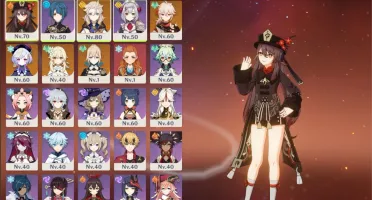 🔥 Hutao, Albedo, Kazuha,Qiqi, jean Ar48+espada celestial🔥