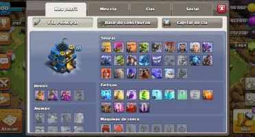 CLASH OF CLANS CV 12 MONSTRA !!!!