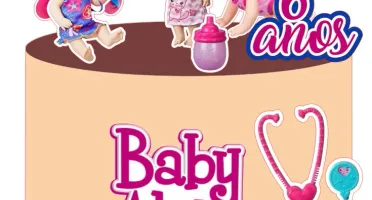 Arquivo Topo De Bolo - Baby A Live