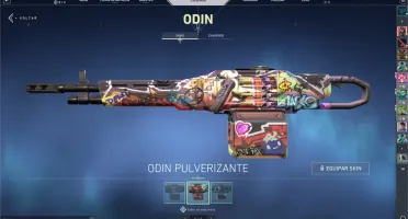 Conta de Valorant Plat 2 com várias skins e facas.