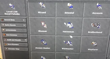 Vendo Rp Lv 230 skills 112 (Kalibra) ,ED Lv 200 (KALIBRA) br