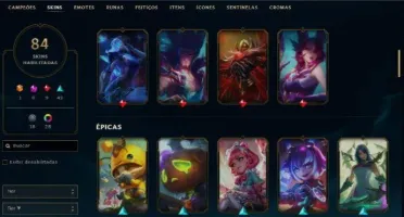 Conta League Of Legends lvl 235