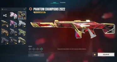 Conta Beta Valorant TODAS SKINS CHAMPIONS