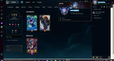 Conta de league of legends