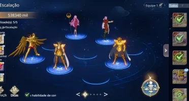 Conta do Saint Seiya Ex a Venda