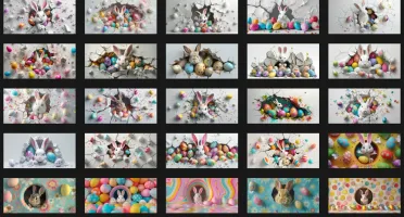 Artes para Canecas PÁSCOA - 3D