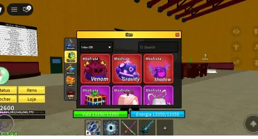 Conta de blox fruits