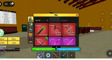 Conta de blox fruits