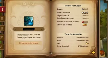 Conta TOP - 2 LD - TOP - PVE safe - PVP encaminhado -