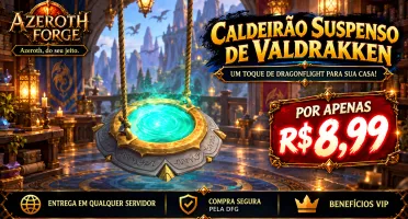 🫕 Caldeirão Suspenso De Valdrakken — Azeroth Forge Housing