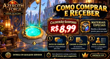 🫕 Caldeirão Suspenso De Valdrakken — Azeroth Forge Housing