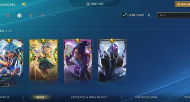 Conta wild rift Antiga
