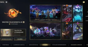 Conta wild rift Antiga