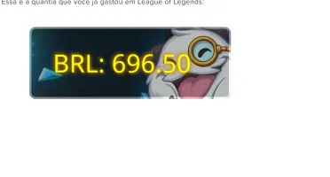 Conta de League of Legends com muita skin