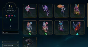 Conta de League of Legends com muita skin