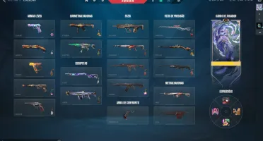 Conta valorant 25+ skins elo diamante 2