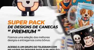 Artes para Canecas e Sublimação