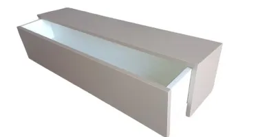 Aparador Suspenso com Gaveta 90x20x20cm