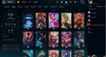 Conta TOP LOL 356 Skins / Dima 4