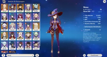 AR 55 com Zhong,eula,yoimiya c2,mona e +3 e 35 tiros