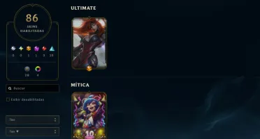 Conta League of Legends Full Acesso - 149 Champs e 86 Skins